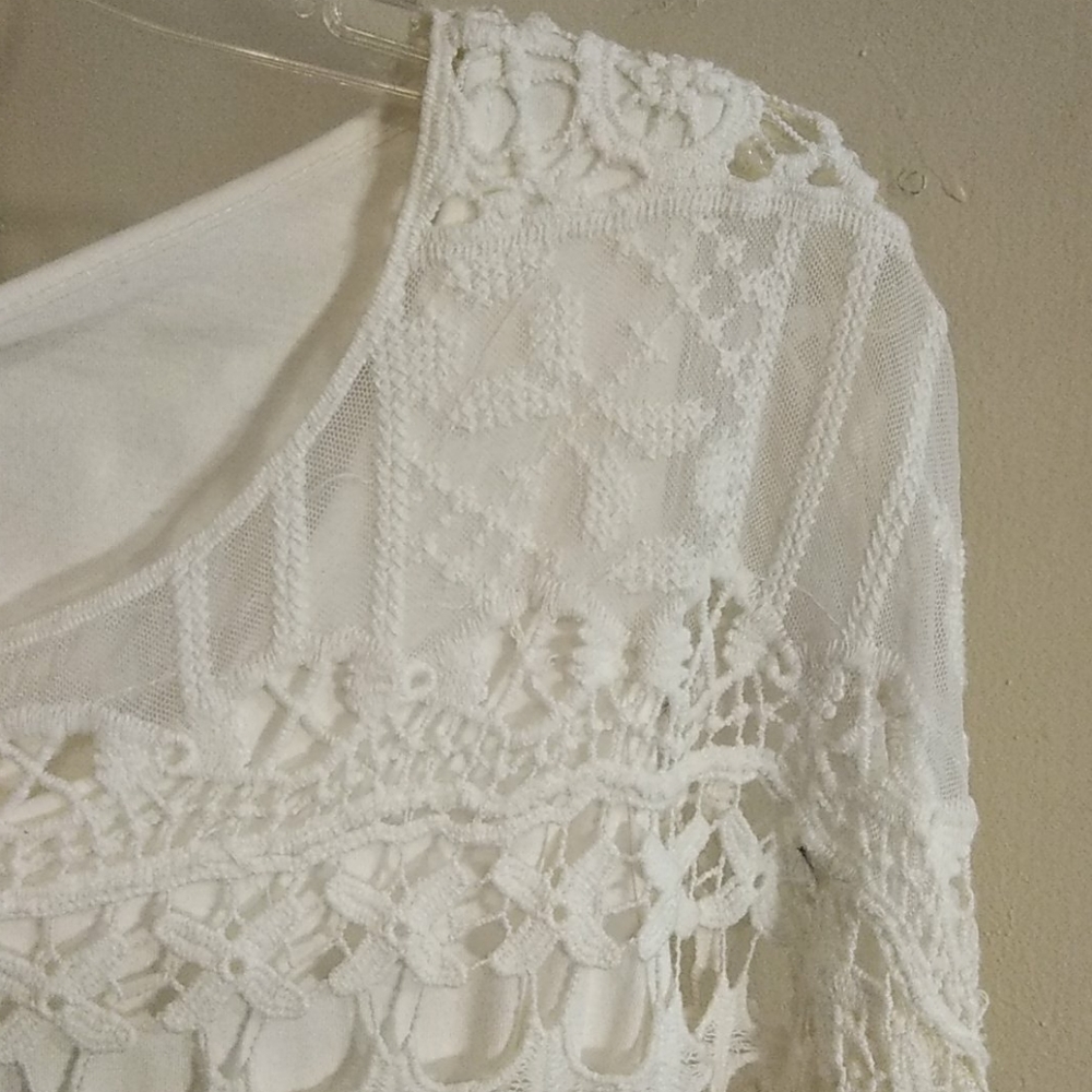 XC\/I 100% COTTON LACE DRESS - Picture 3 of 11
